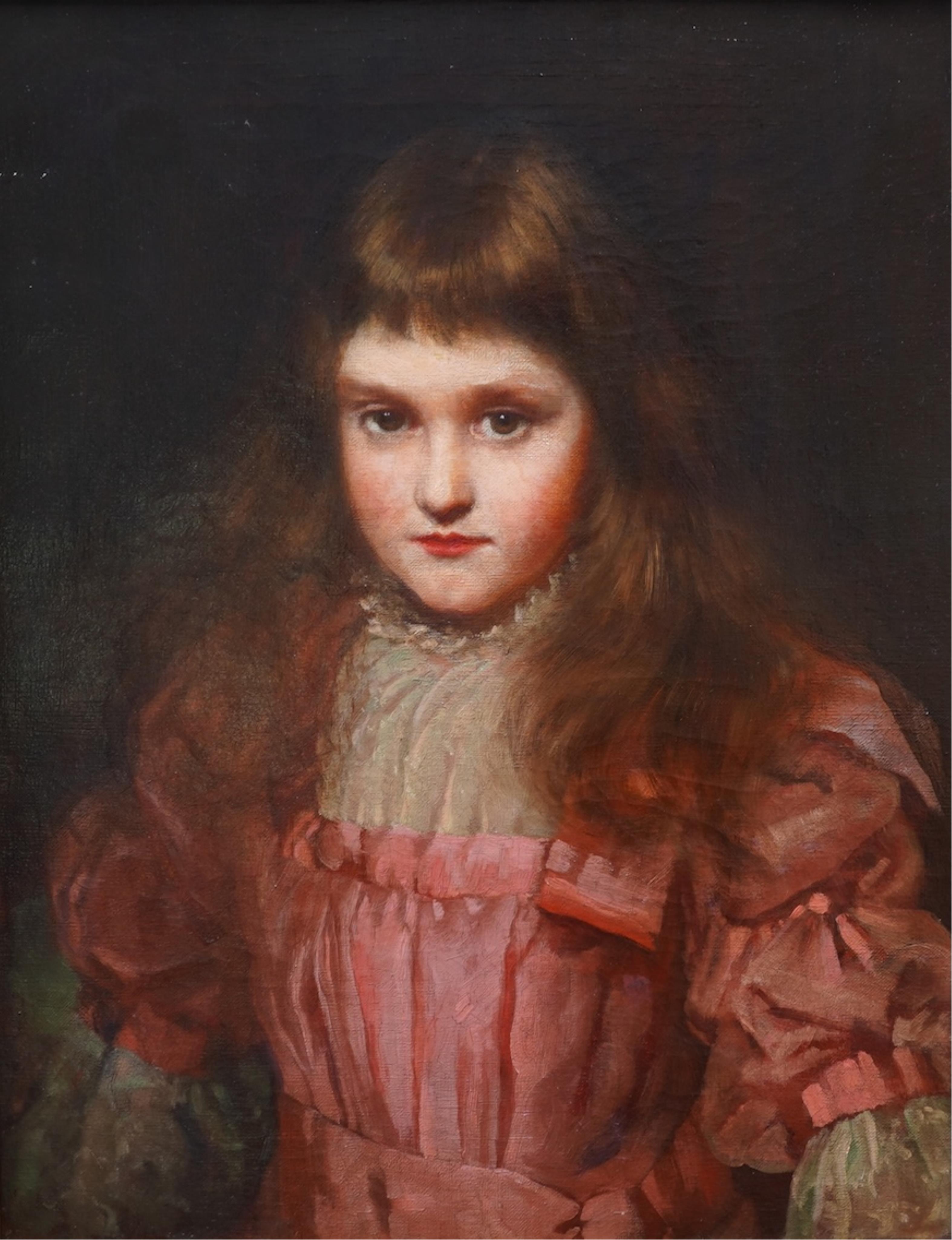 Stephen Catterson Smith the Younger, (1849-1912), Audrey Maria Charlotte Bruce, daughter of Alan Bruce-Pryce Esq.
